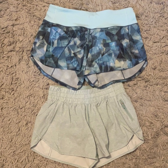 Lululemon short Lot speed up and tracker sz 6 - Picture 1 of 1